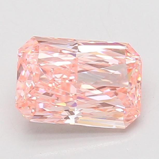 1.74 Ct. Fancy Vivid Pink Radiant Lab Grown Diamond