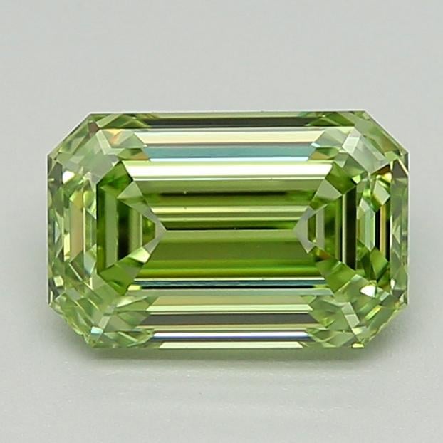 1.00 Ct. Fancy Vivid  Green Emerald Lab Grown Diamond