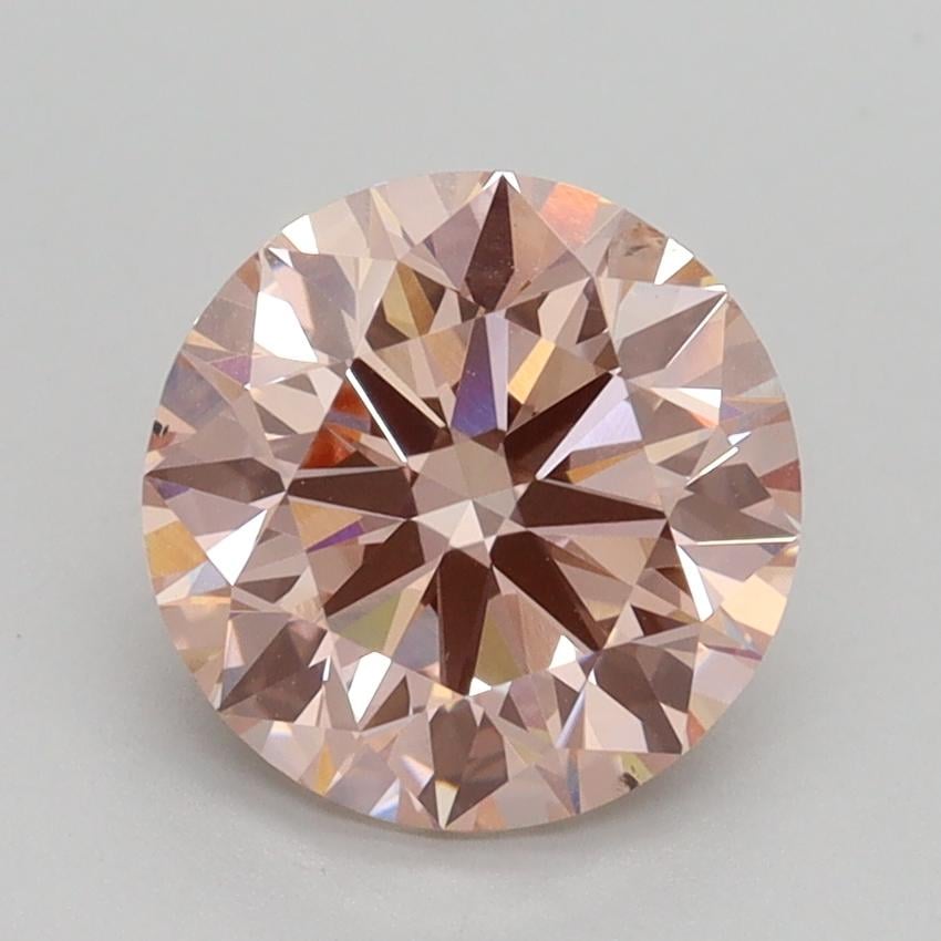 2.05 Ct. Fancy Intense Pink Round Lab Grown Diamond