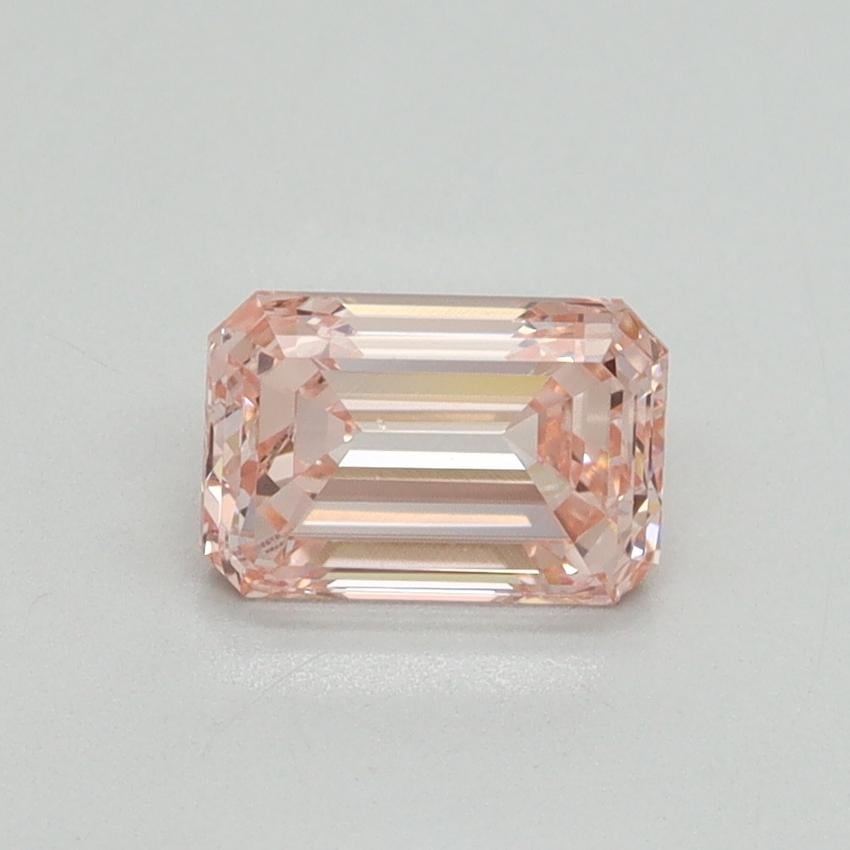 1.00 Ct. Fancy Intense Pink Emerald Lab Grown Diamond