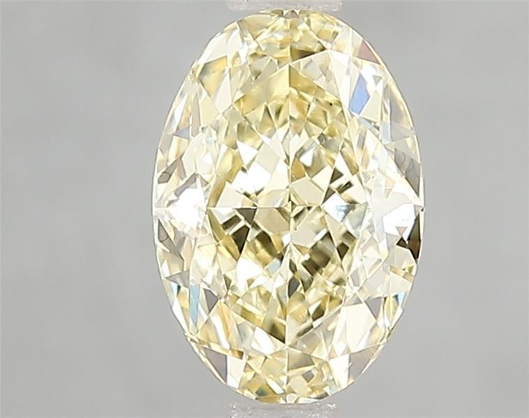 1.60 Ct. Fancy Intense Yellow Oval Lab Grown Diamond