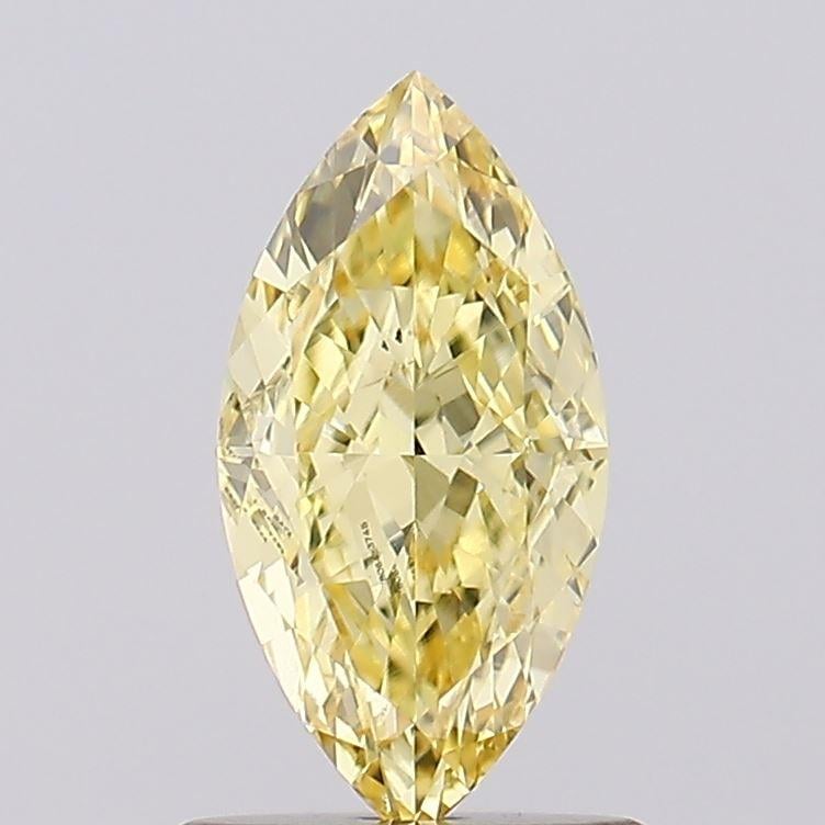 1.04 Ct. Fancy Yellow Marquise Lab Grown Diamond