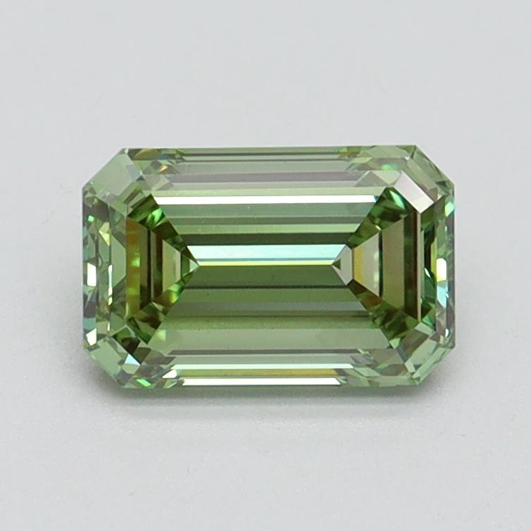 1.03 Ct. Fancy Vivid Green Emerald Lab Grown Diamond