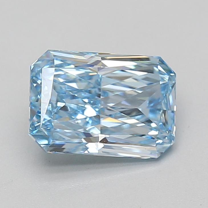 2.08 Ct. Fancy Vivid Blue Radiant Lab Grown Diamond