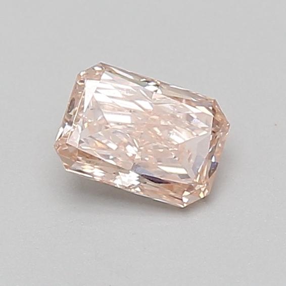 0.50 Ct. Fancy Light Brownish Pink Radiant Lab Grown Diamond