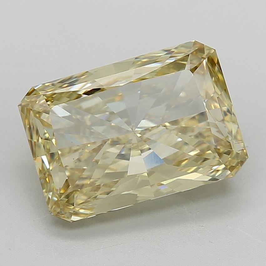 10.07 Ct. Fancy Intense  Yellow Radiant Lab Grown Diamond