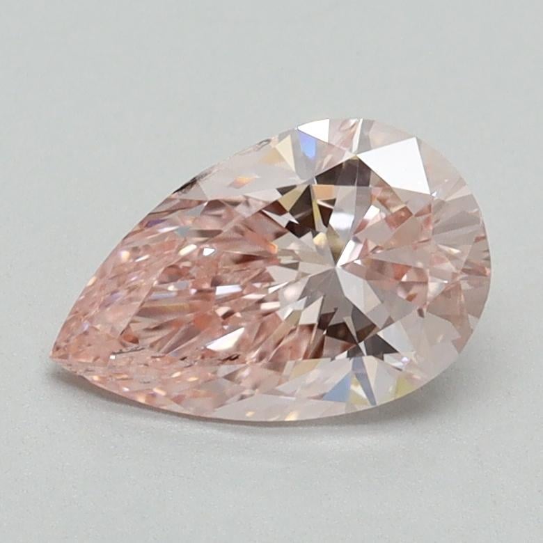 1.01 Ct. Fancy Intense Pink Pear Lab Grown Diamond