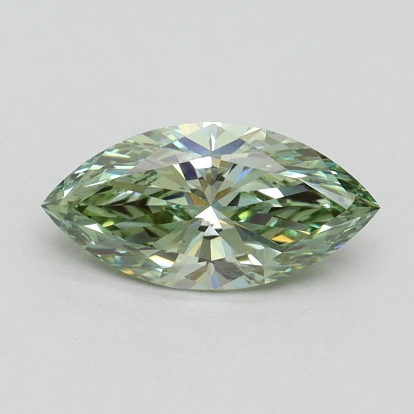 1.12 Ct. Fancy Intense Green Marquise Lab Grown Diamond