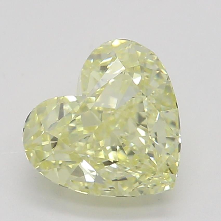 0.69 Ct. Fancy Yellow Heart Diamond