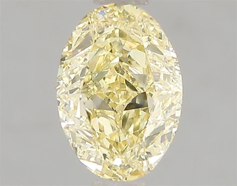 1.52 Ct. Fancy Vivid Yellow Oval Lab Grown Diamond