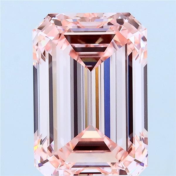 3.15 Ct. Fancy Pink Emerald Lab Grown Diamond