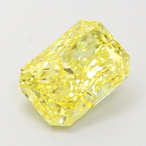 1.52 Ct. Fancy Intense Yellow Radiant Lab Grown Diamond