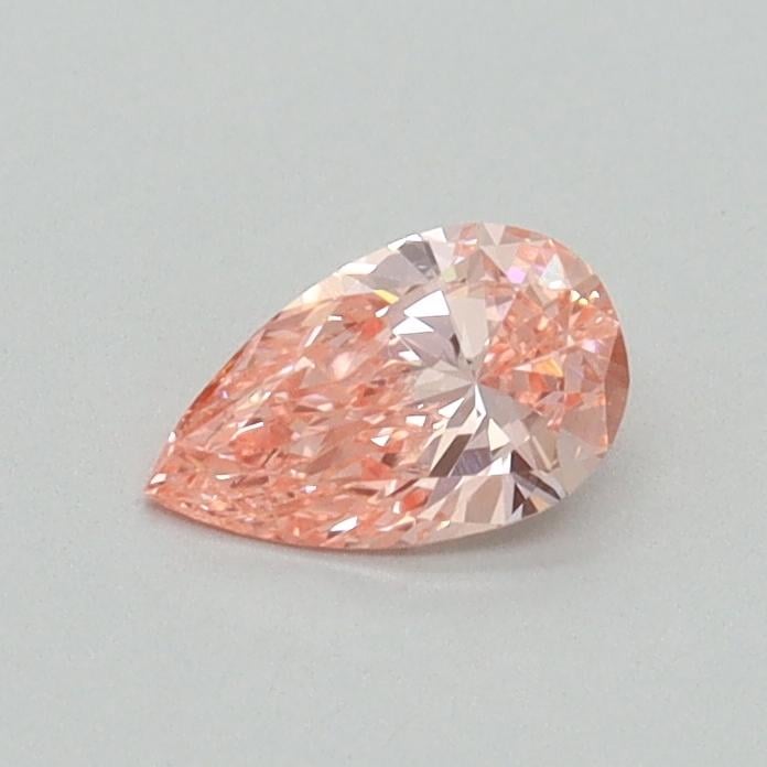 0.31 Ct. Fancy Vivid Pink Pear Lab Grown Diamond