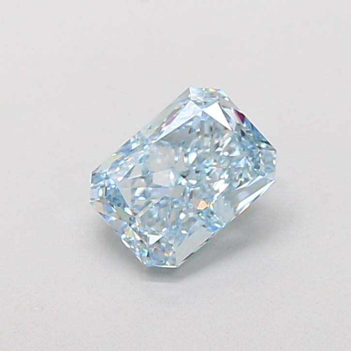 2.01 Ct. Fancy Intense  Blue Radiant Lab Grown Diamond