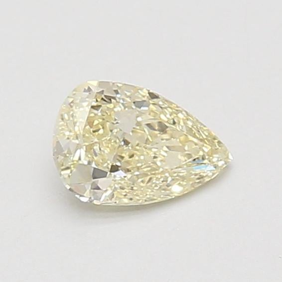 0.51 Ct. Fancy Light Yellow Pear Lab Grown Diamond