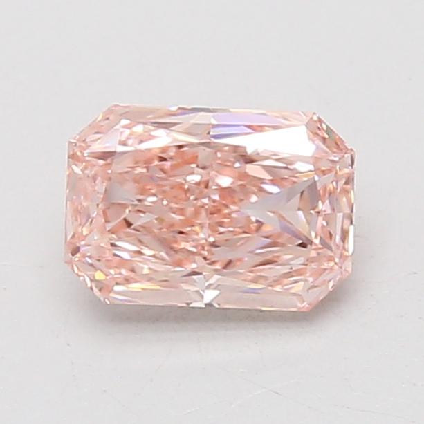1.08 Ct. Fancy Vivid Pink Radiant Lab Grown Diamond