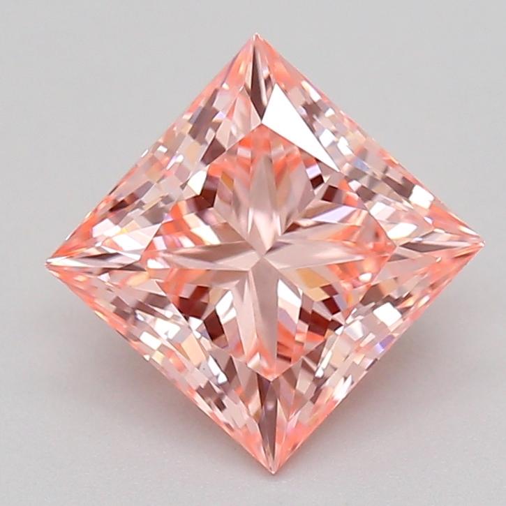1.05 Ct. Fancy Vivid  Pink Princess Lab Grown Diamond