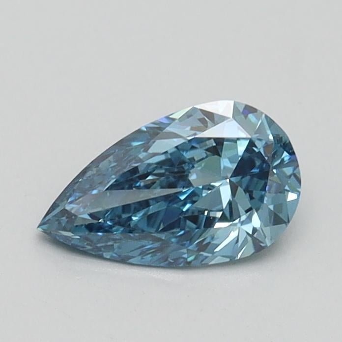 0.50 Ct. Fancy Vivid Blue Pear Lab Grown Diamond