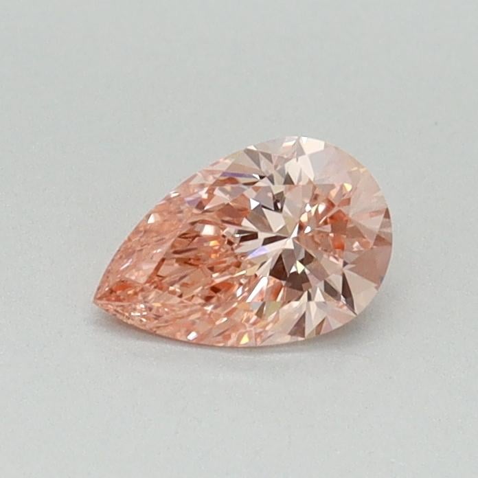 0.33 Ct. Fancy Vivid Pink Pear Lab Grown Diamond