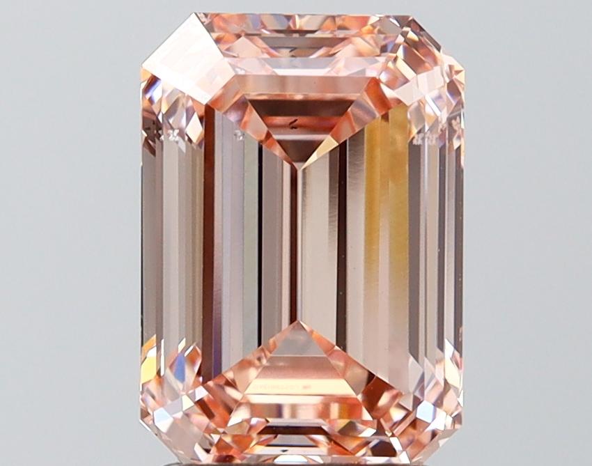 3.01 Ct. Fancy Intense Pink Emerald Lab Grown Diamond