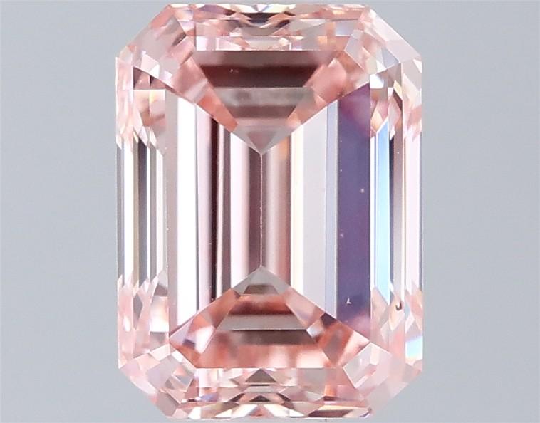 1.49 Ct. Fancy Intense Pink Emerald Lab Grown Diamond