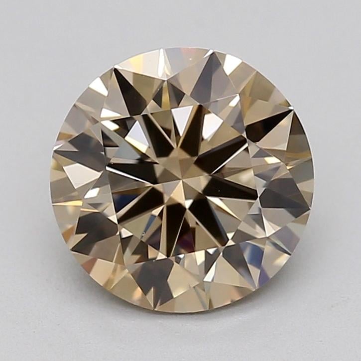 1.50 Ct. Fancy Brown Brown Round Lab Grown Diamond