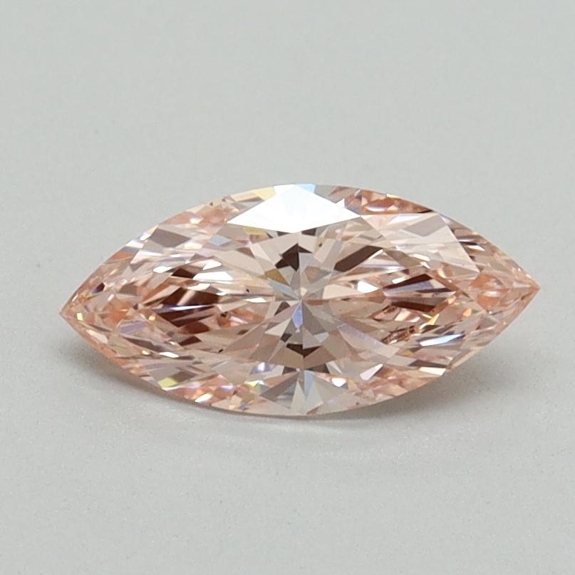 0.59 Ct. Fancy Intense Pink Marquise Lab Grown Diamond