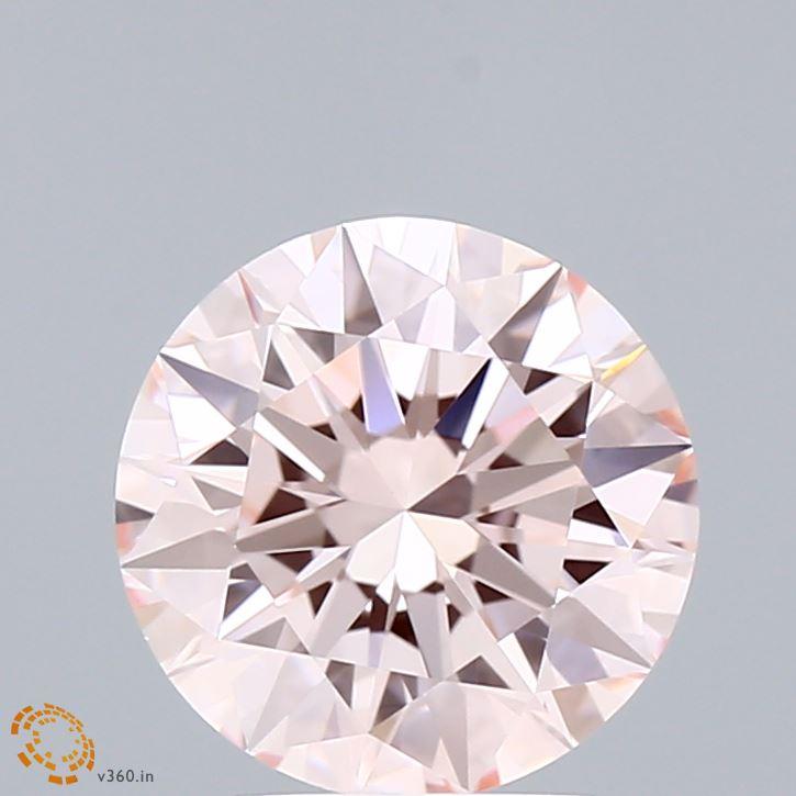 2.14 Ct. Fancy Pink Round Lab Grown Diamond