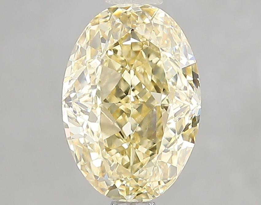 2.09 Ct. Fancy Intense Yellow Oval Lab Grown Diamond