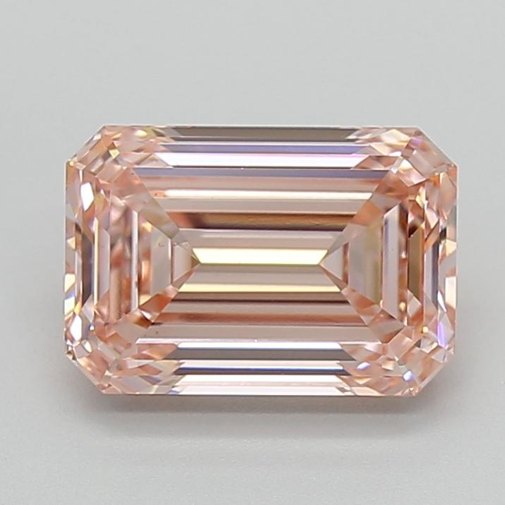 2.85 Ct. Fancy Intense  Pink Emerald Lab Grown Diamond