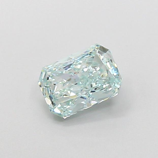 0.82 Ct. Fancy Intense Green Radiant Lab Grown Diamond