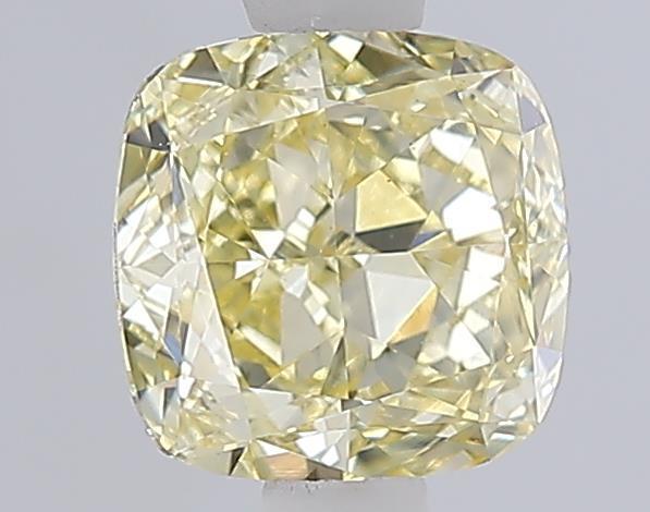 1.05 Ct. Fancy Light  Yellow Cushion Lab Grown Diamond