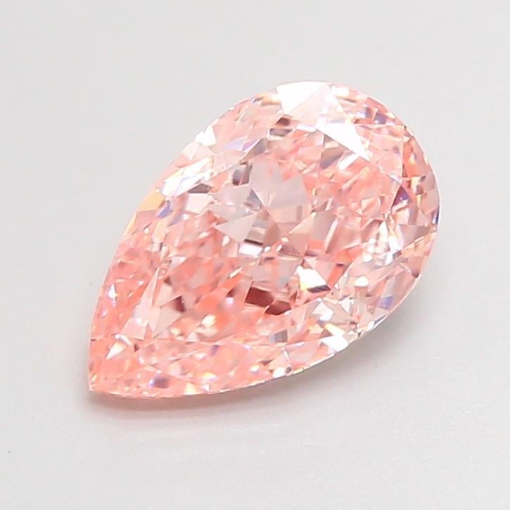 1.37 Ct. Fancy Intense Pink Pear Lab Grown Diamond