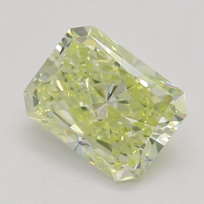1.03 Ct. Fancy Light Greenish Yellow Radiant Diamond