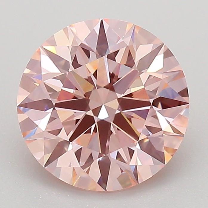 2.01 Ct. Fancy Intense Pink Round Lab Grown Diamond