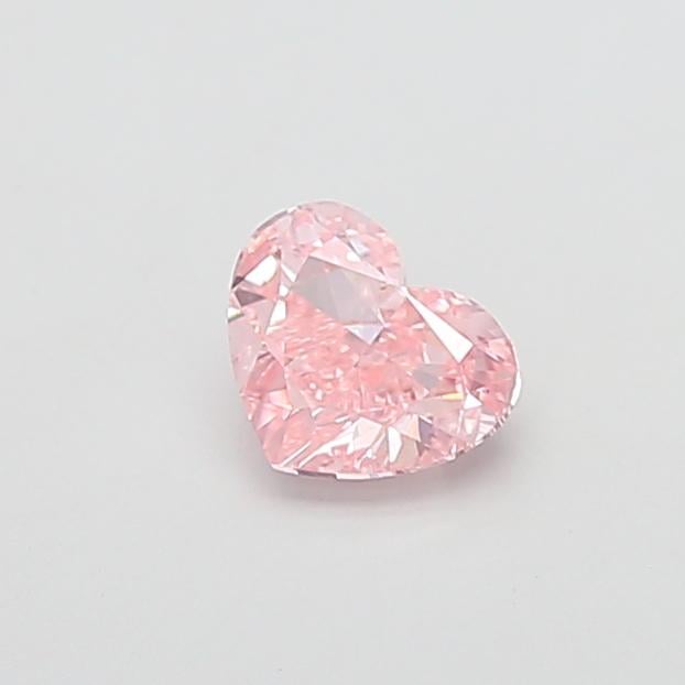 1.03 Ct. Fancy Vivid  Pink Heart Lab Grown Diamond