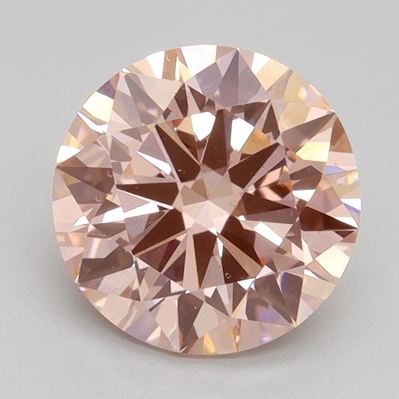 2.36 Ct. Fancy Intense Pink Round Lab Grown Diamond