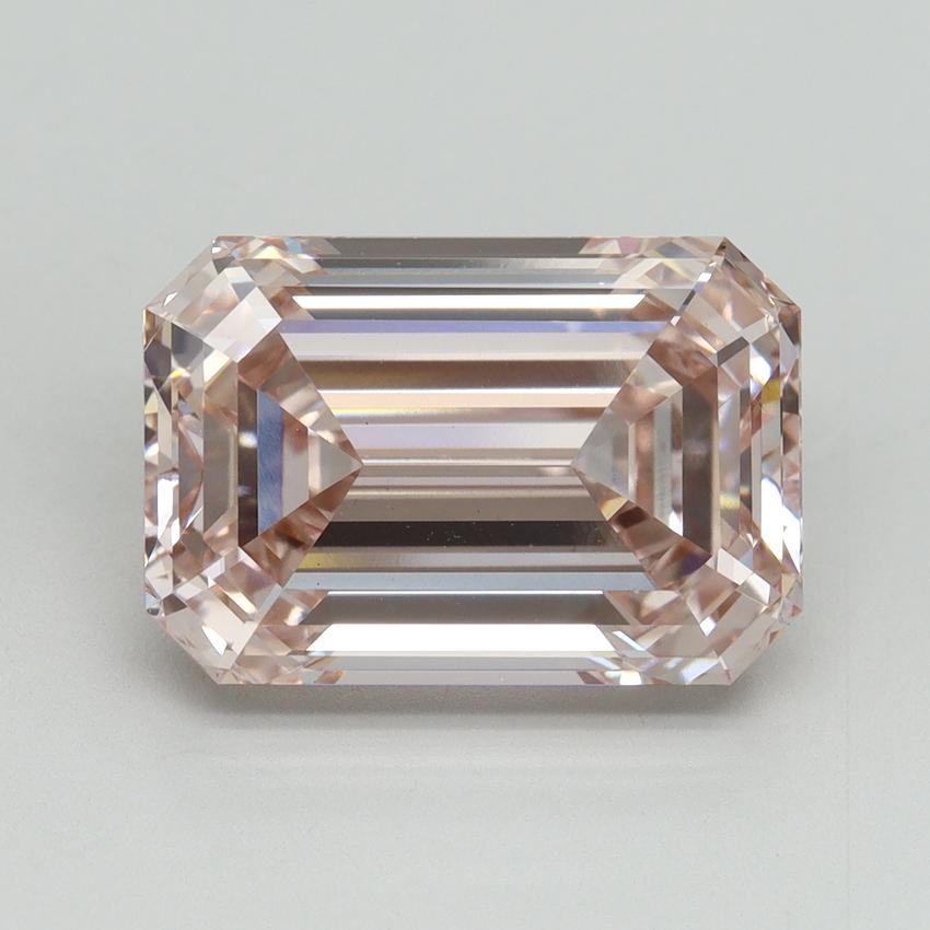 7.15 Ct. Fancy Pink Emerald Lab Grown Diamond
