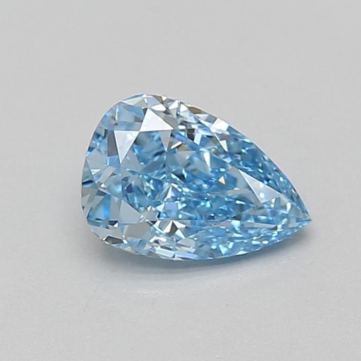 1.02 Ct. Fancy Vivid Blue Pear Lab Grown Diamond