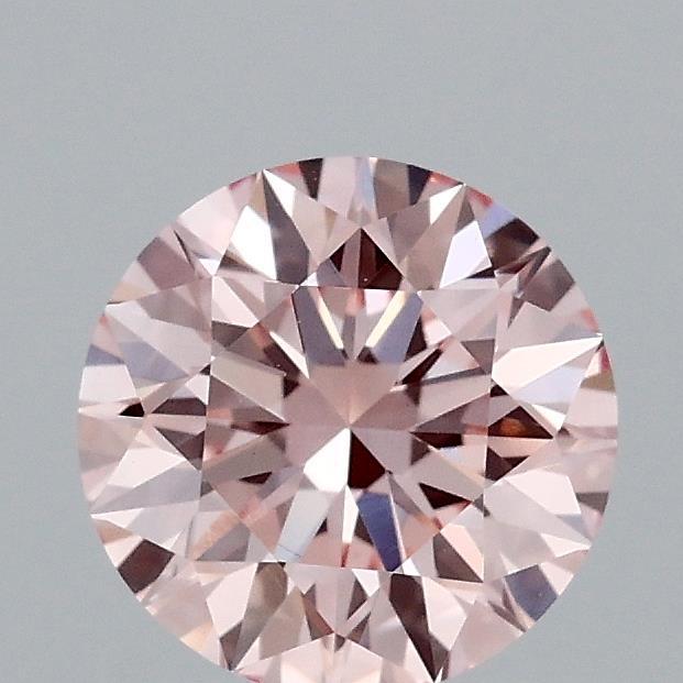 1.15 Ct. Fancy Intense Pink Round Lab Grown Diamond