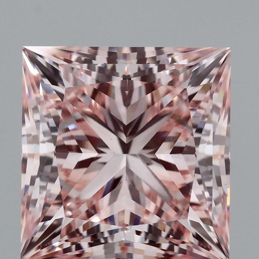 6.30 Ct. Fancy Intense Pink Princess Lab Grown Diamond