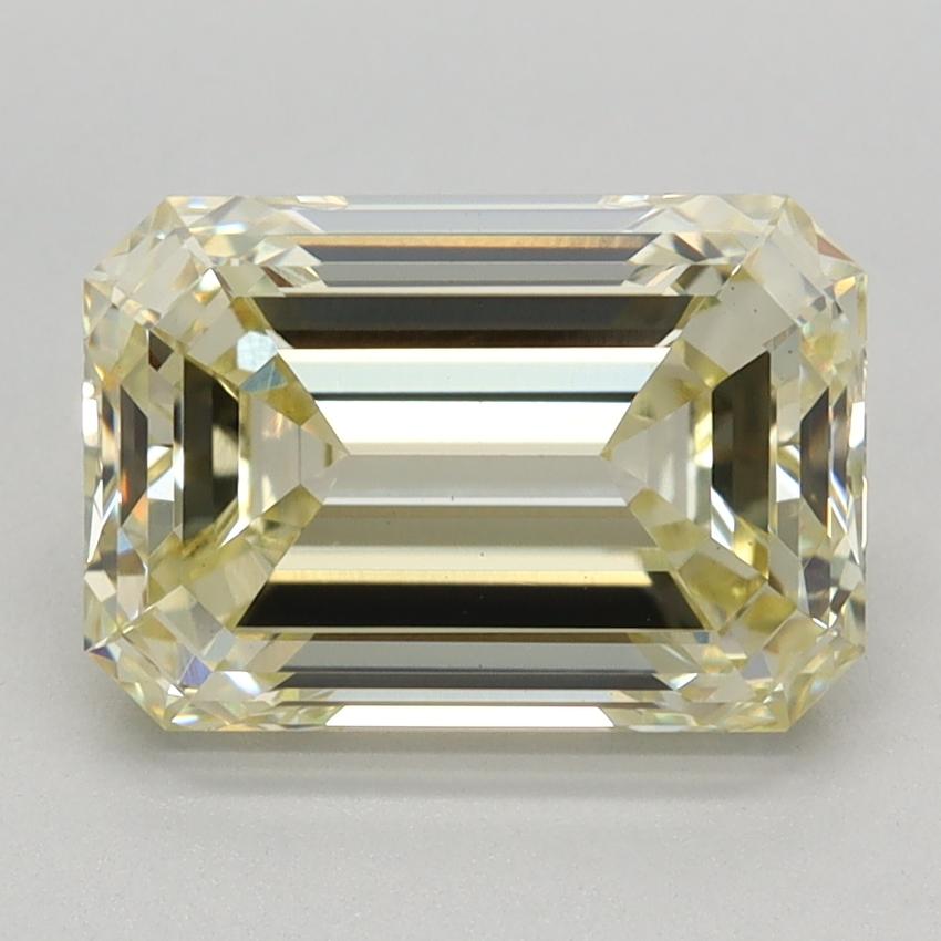 2.59 Ct. Fancy Light Yellow Emerald Lab Grown Diamond