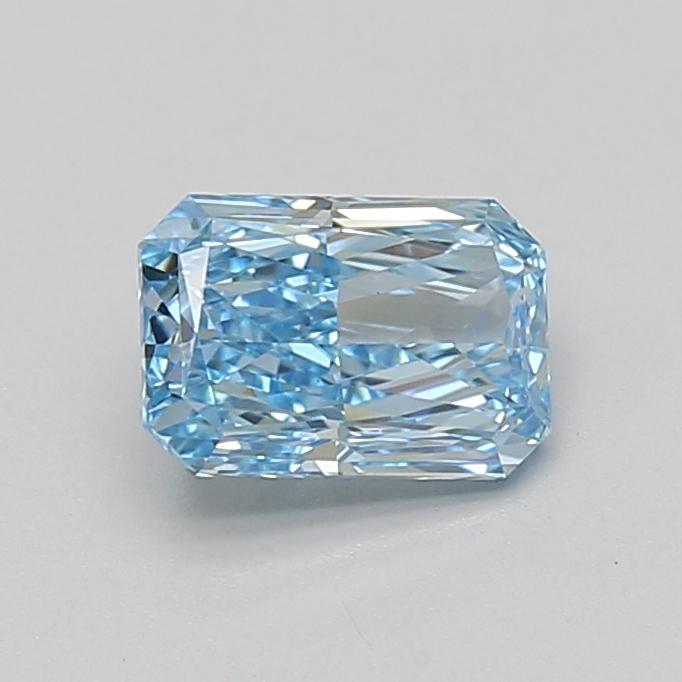 1.15 Ct. Fancy Vivid Blue Radiant Lab Grown Diamond