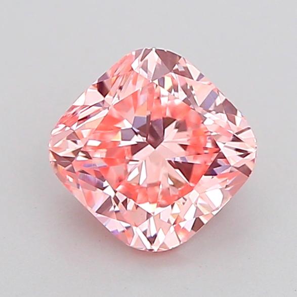 1.01 Ct. Fancy Intense Pink Cushion Lab Grown Diamond
