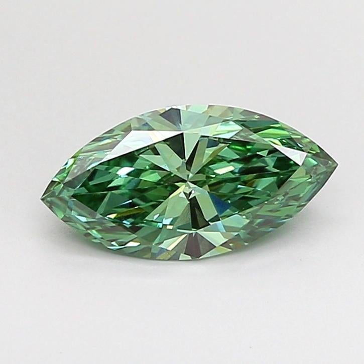 1.08 Ct. Fancy Green Marquise Lab Grown Diamond