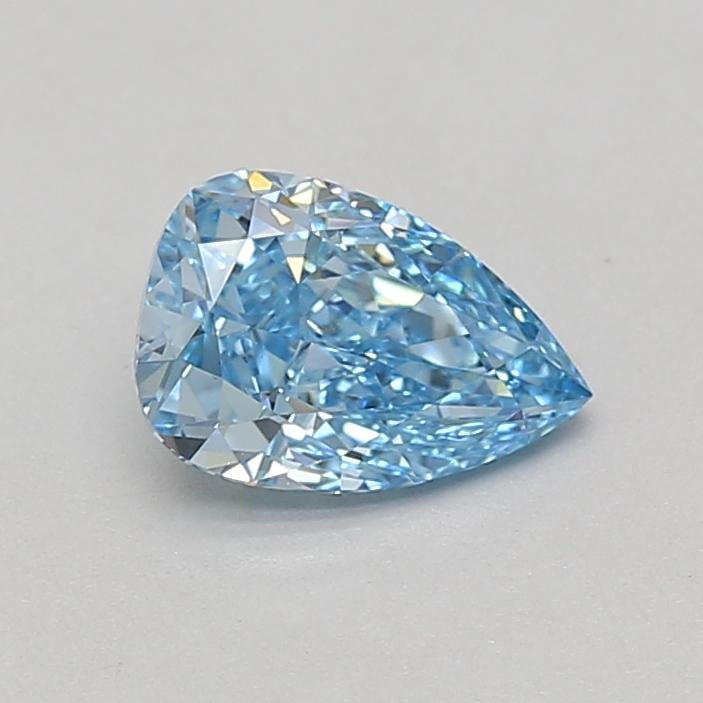 1.04 Ct. Fancy Vivid Blue Pear Lab Grown Diamond