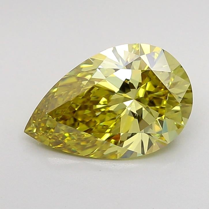 1.50 Ct. Fancy Intense Yellow Pear Lab Grown Diamond