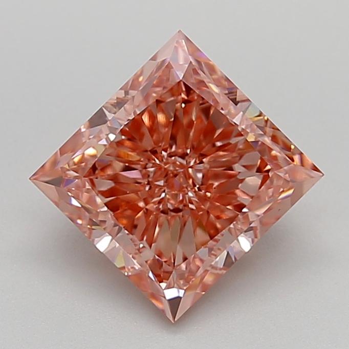 2.80 Ct. Fancy Vivid  Pink Princess Lab Grown Diamond
