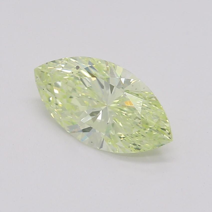 0.53 Ct. Fancy Green-Yellow Marquise Diamond