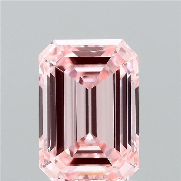 2.03 Ct. Fancy Intense Pink Emerald Lab Grown Diamond